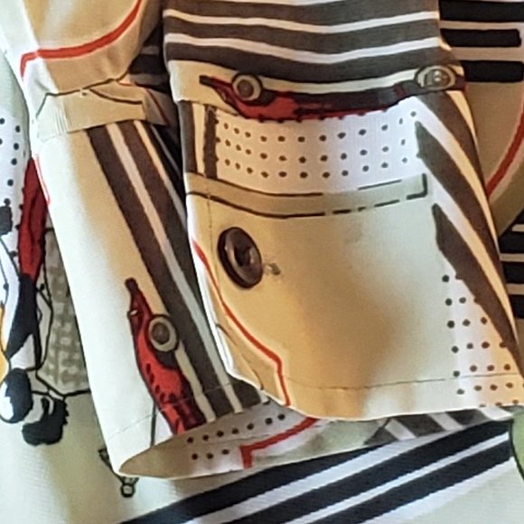 Vintage Mens Wrangler Polyester Shirt 16-16 1/2" - Picture 6 of 10